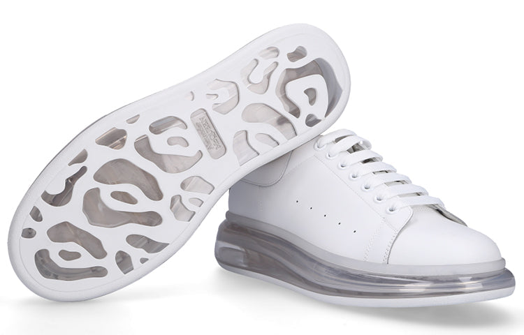 MQUEEN - White Oversized Sole Sneakers