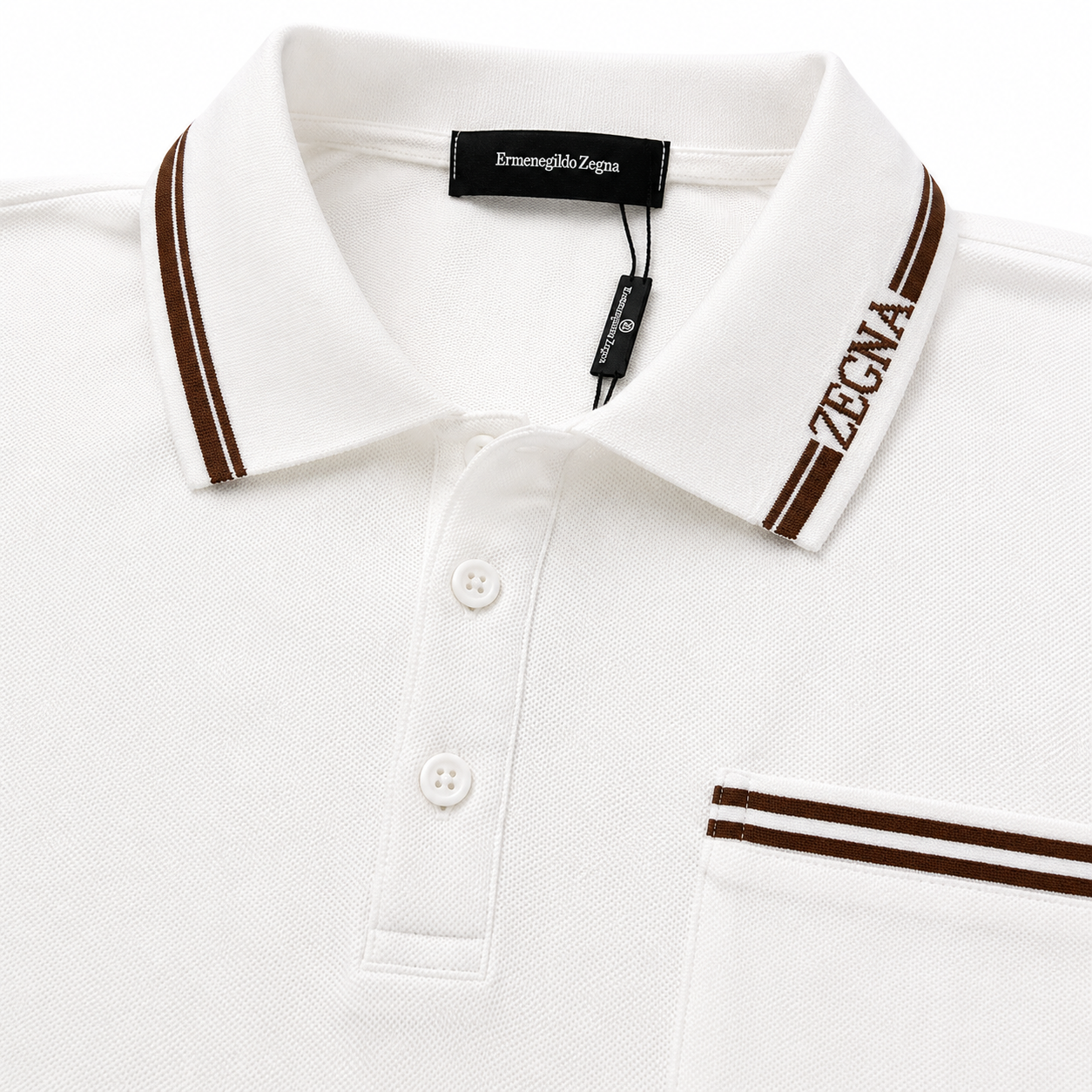 Zegna Signature Polo Shirt