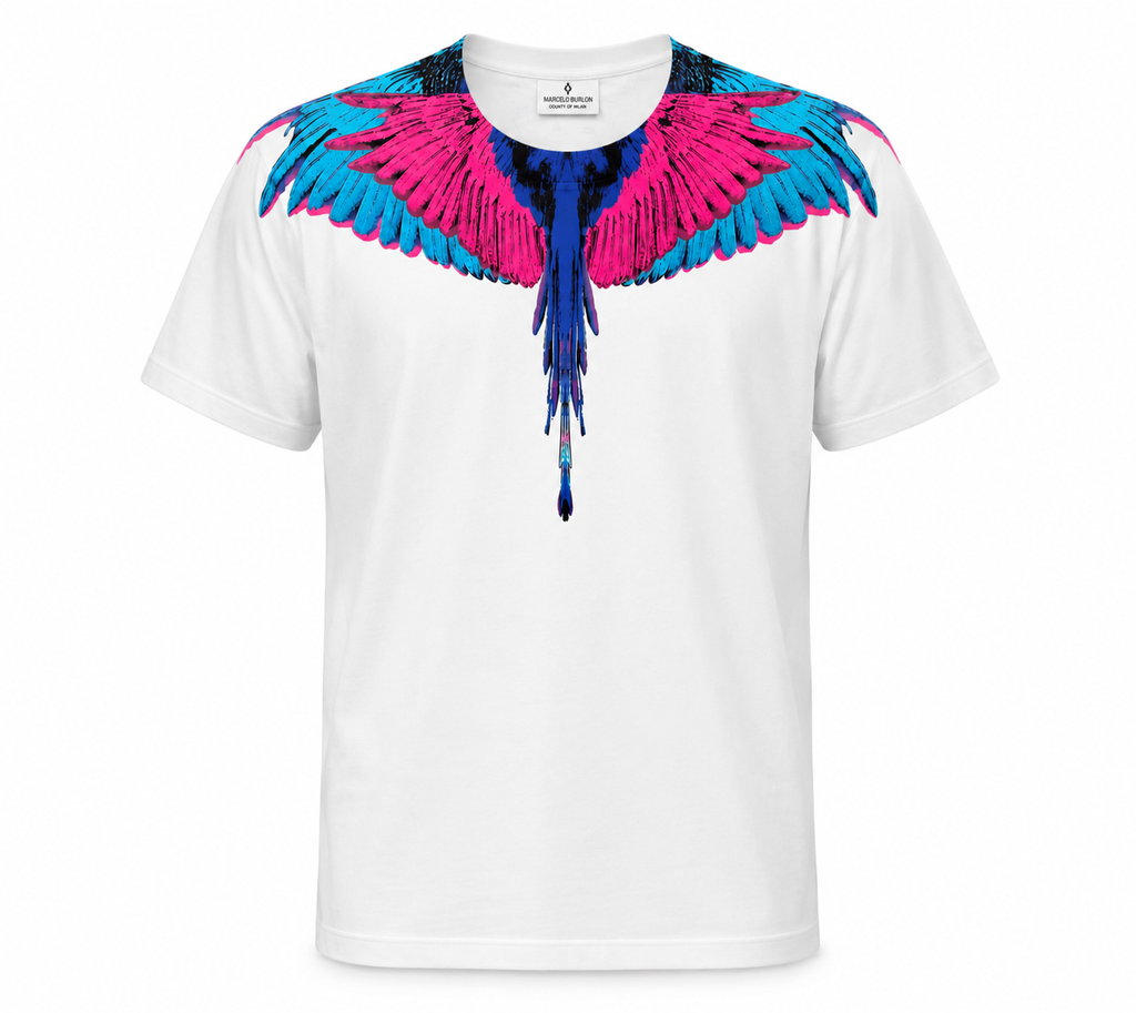 Marcelo Burlon Wings Print T-Shirt – White