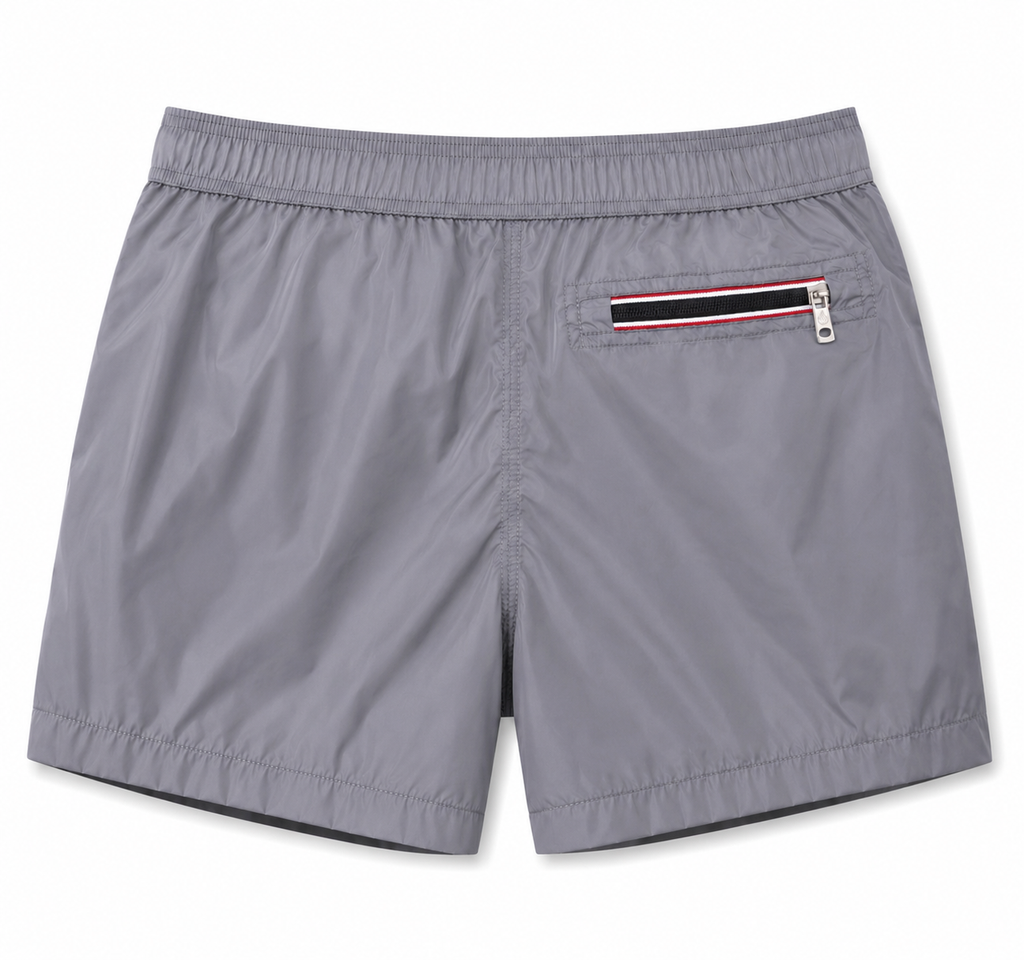 Moncler Grey Swim Shorts
