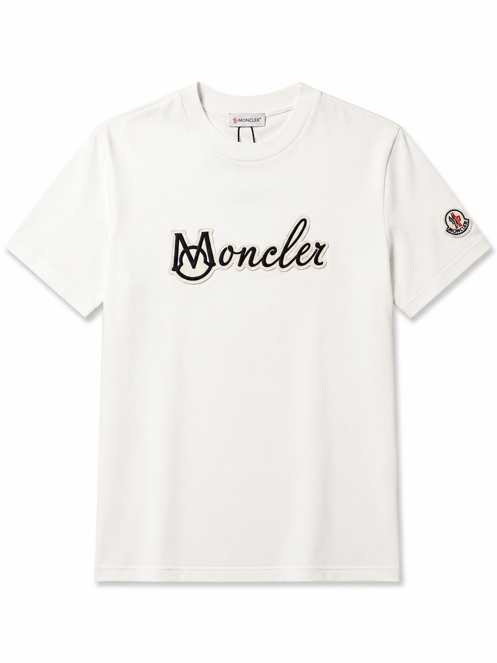 White Premium Cotton Jersey T-Shirt