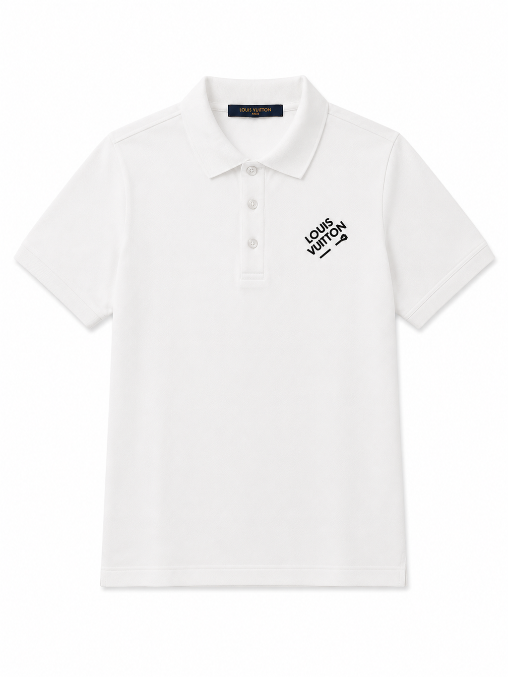 White Premium Polo Shirt
