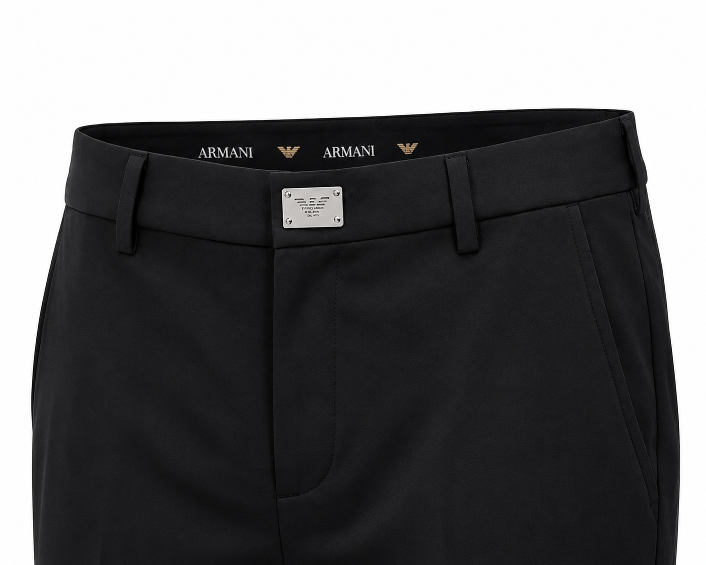 Premium Black Tailored Trousers