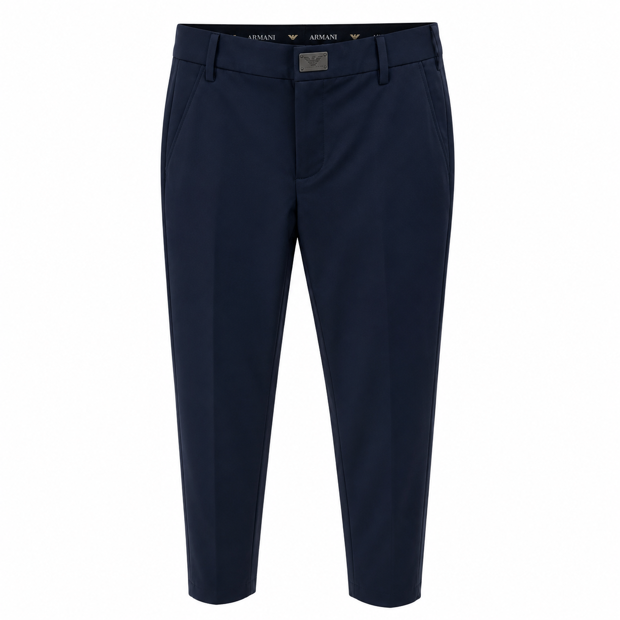 Premium Navy Tailored Trousers