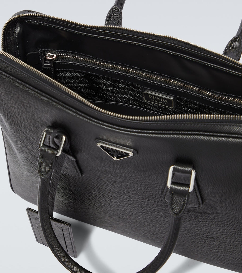 Prada
Leather briefcase
