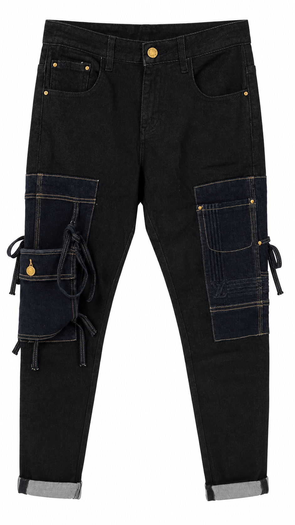1V - Utility Cargo Denim Jeans