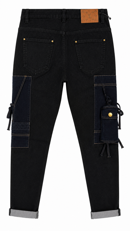 1V - Utility Cargo Denim Jeans