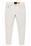 Hermes White Premium Denim Jeans