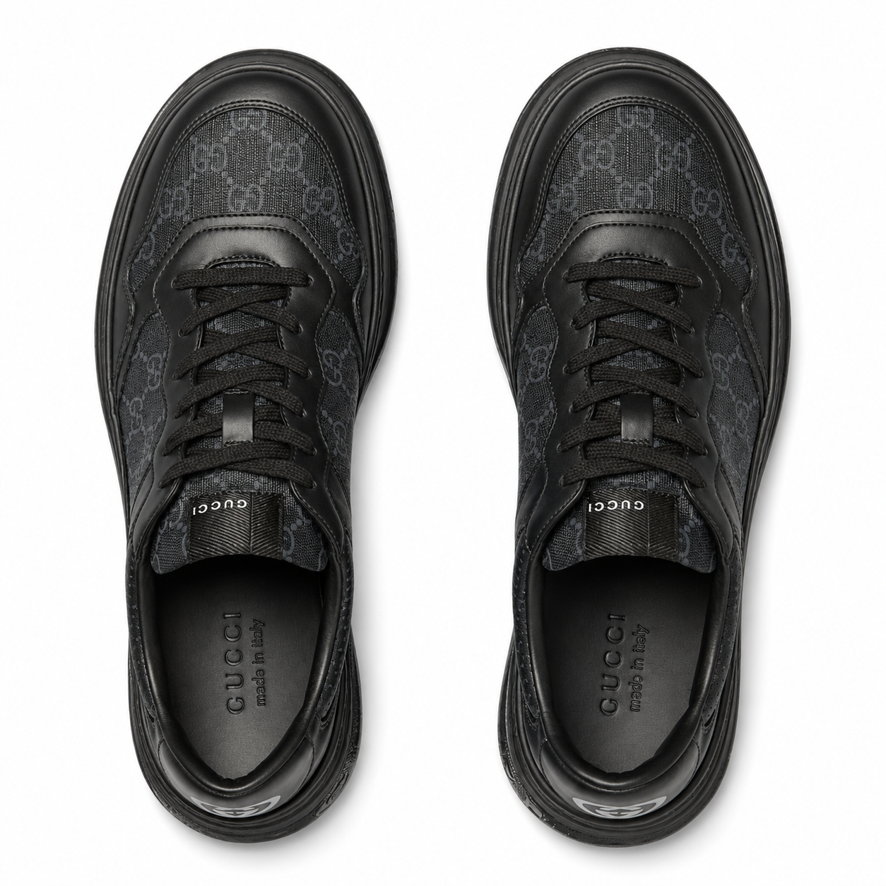سنيكرز منصة Monogrami من GC-Black