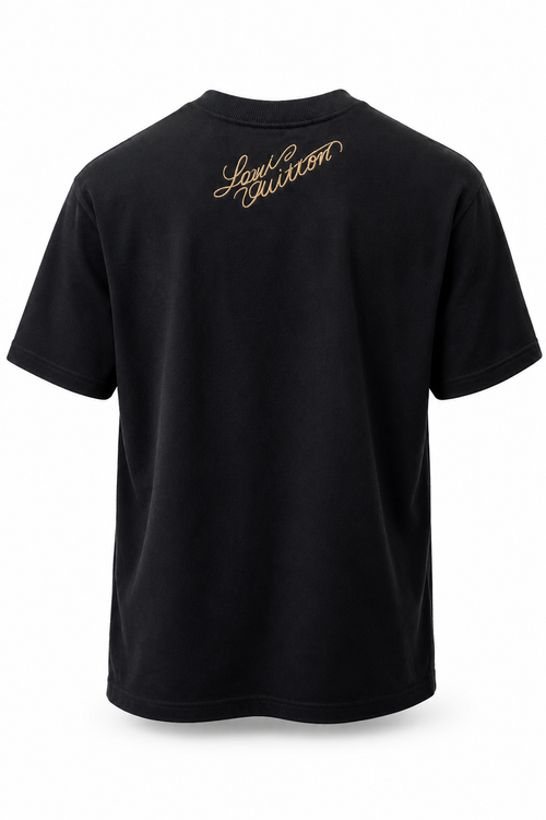 1V - Signature Patch Cotton T-Shirt