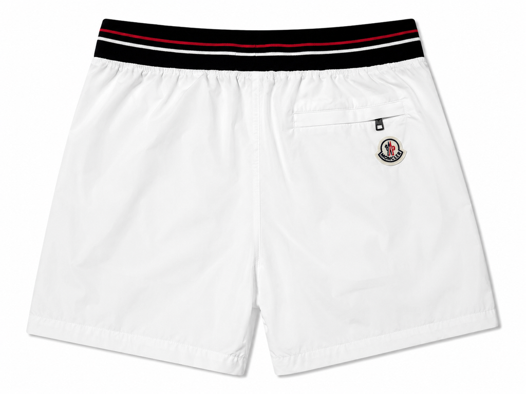 Moncler Archive Swim Shorts – White