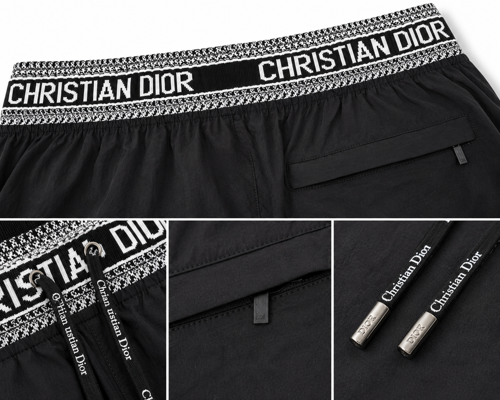 Premium Swim Shorts – Black