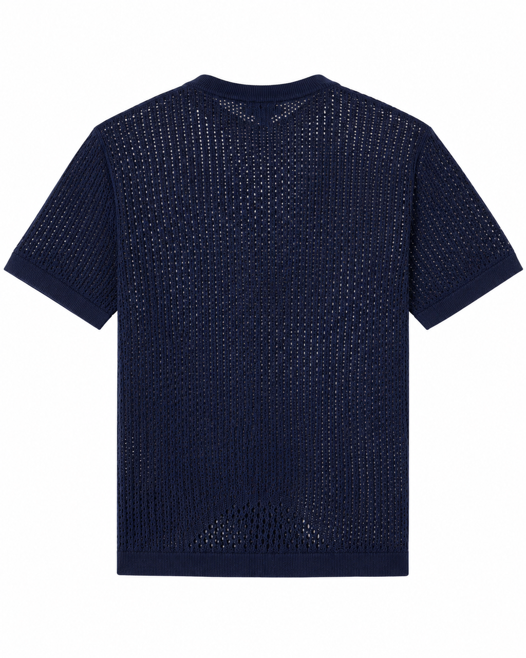 1V - Knit Logo T-Shirt – Navy