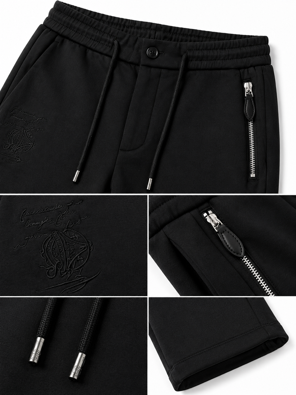 Black Premium Jogger Pants