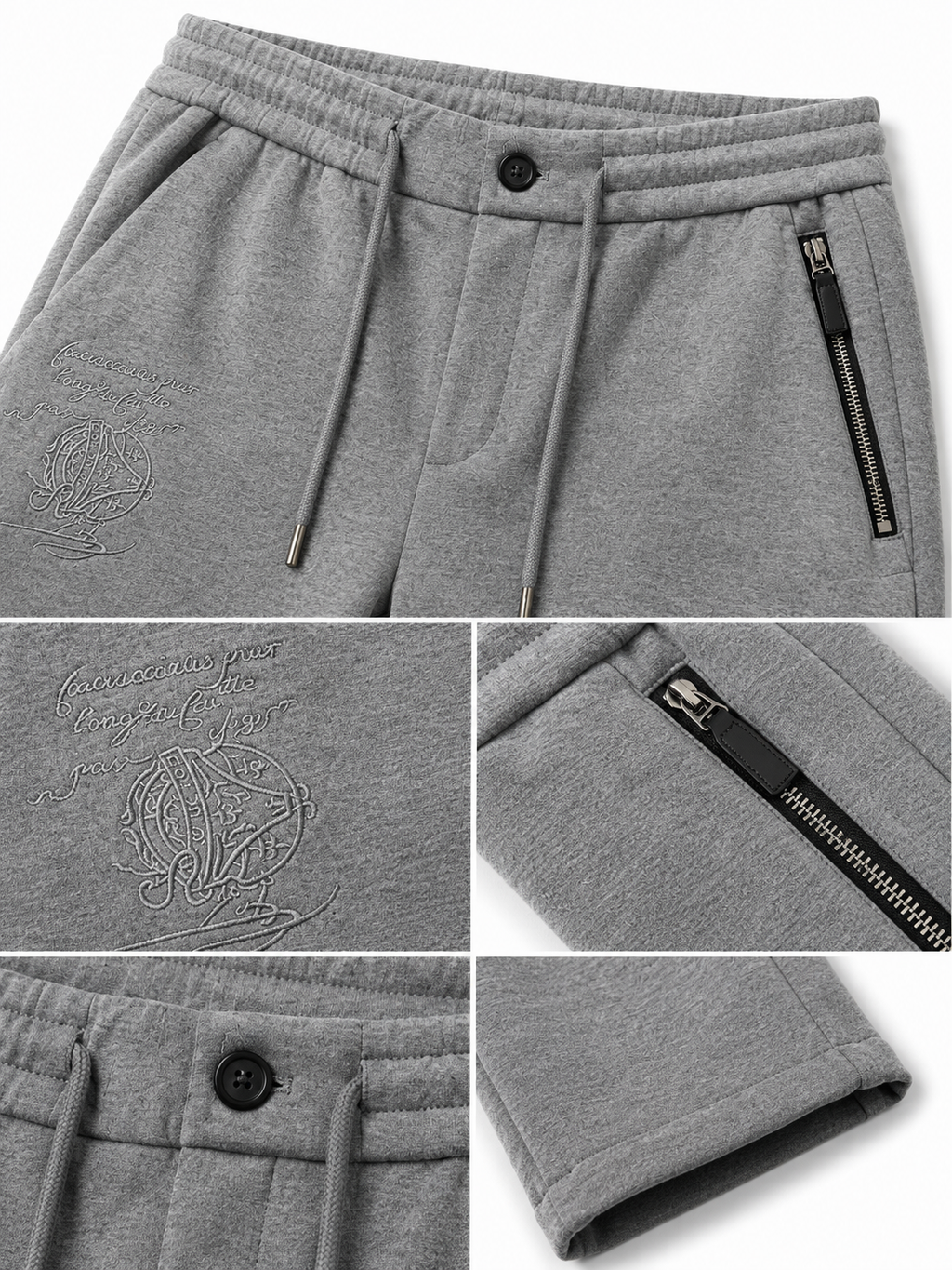 Brunello Cucinelli Premium Jogger Pants – Grey