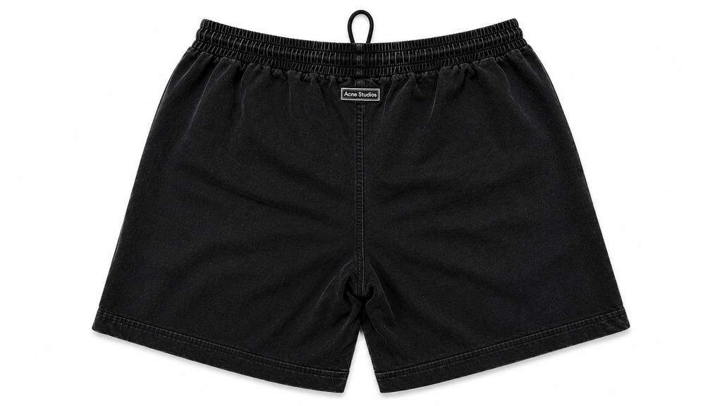 Acne Studios Washed Black Shorts