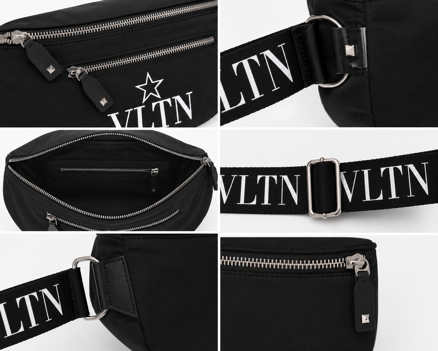 Valentino VLTN Belt Bag – Black
