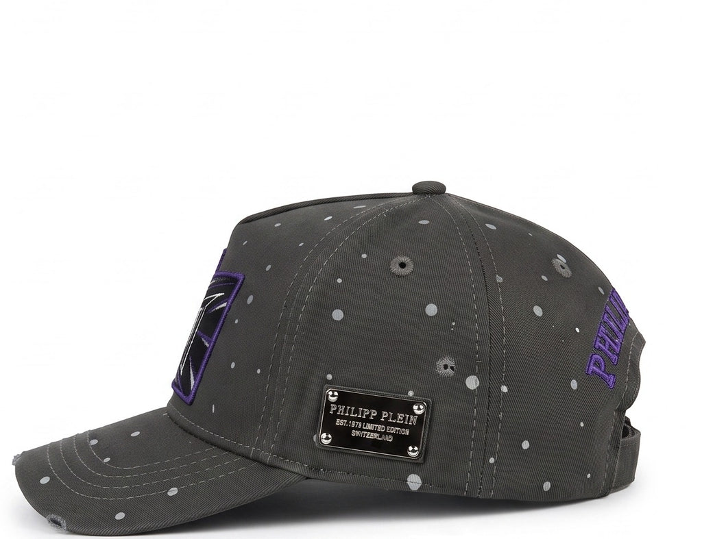 Philipp Plein Paint Splatter Cap