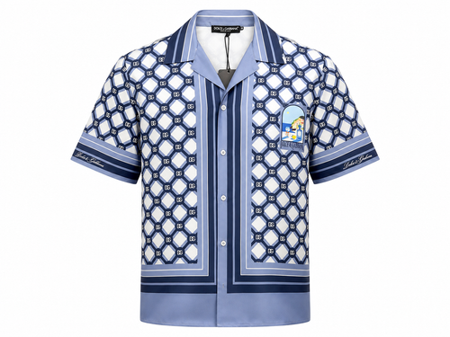 Blue & White Monogram Resort Set