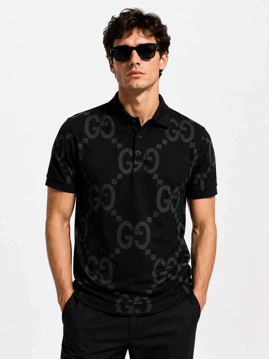 GG Monogram Polo Shirt