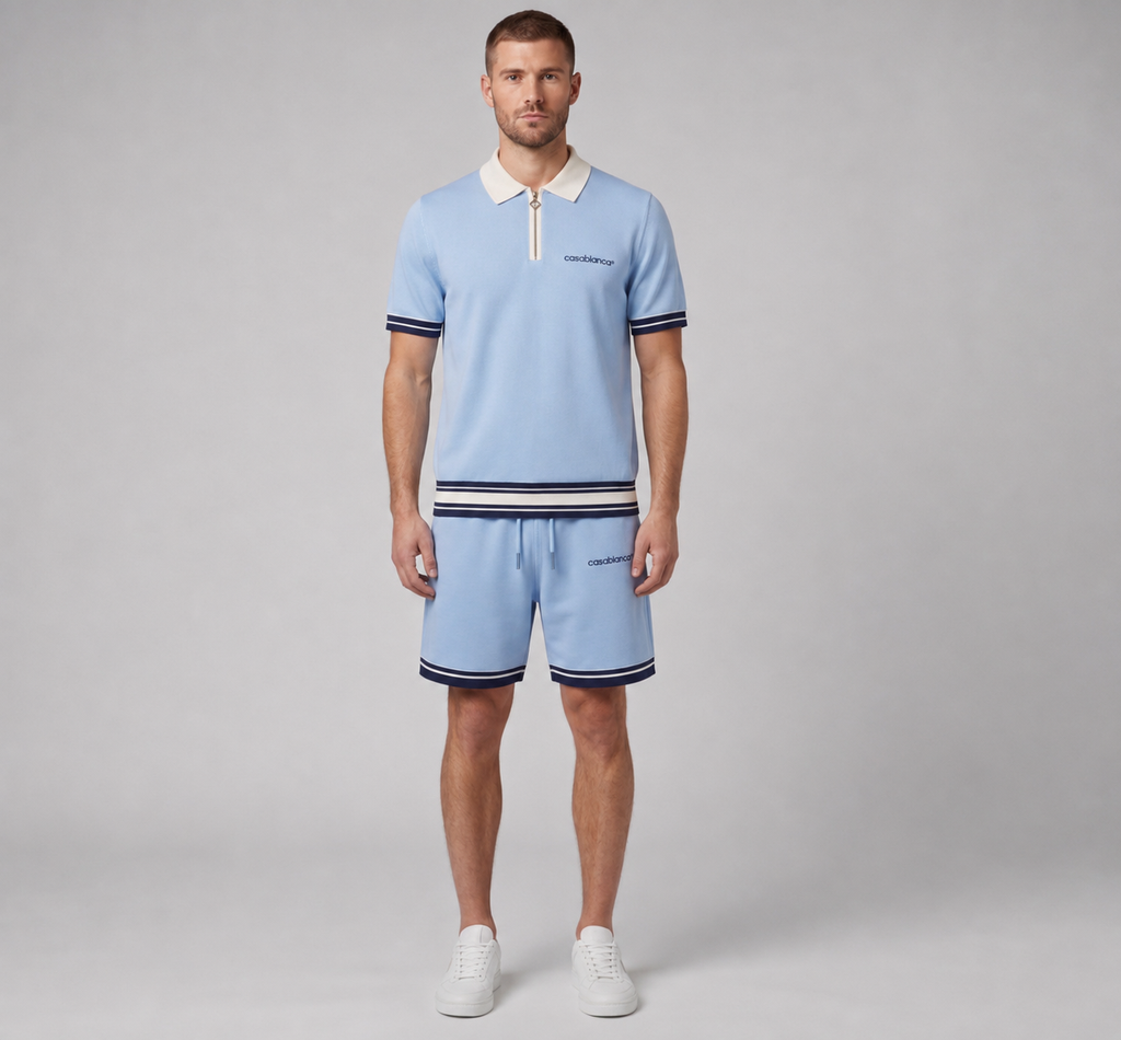 Casablanca Knit Polo Set