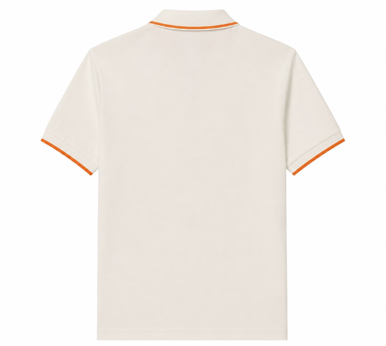 Hermès Polo Shirt – Cream & Orange
