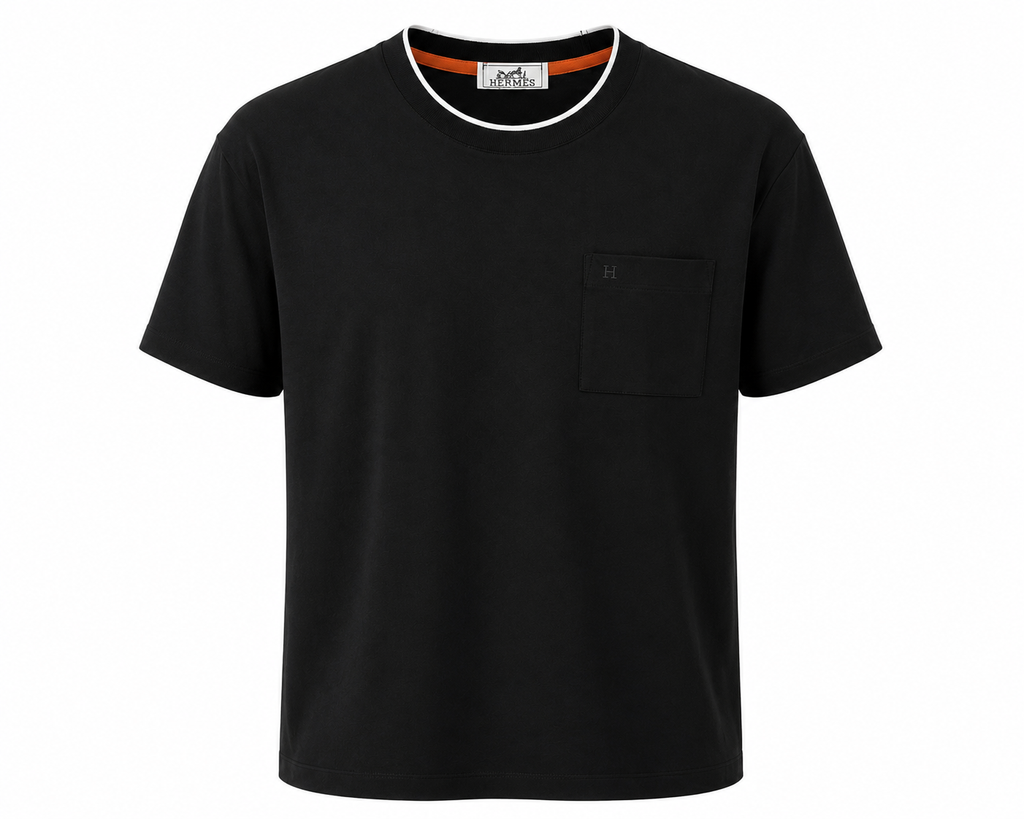 Hermes Black Essential T-Shirt