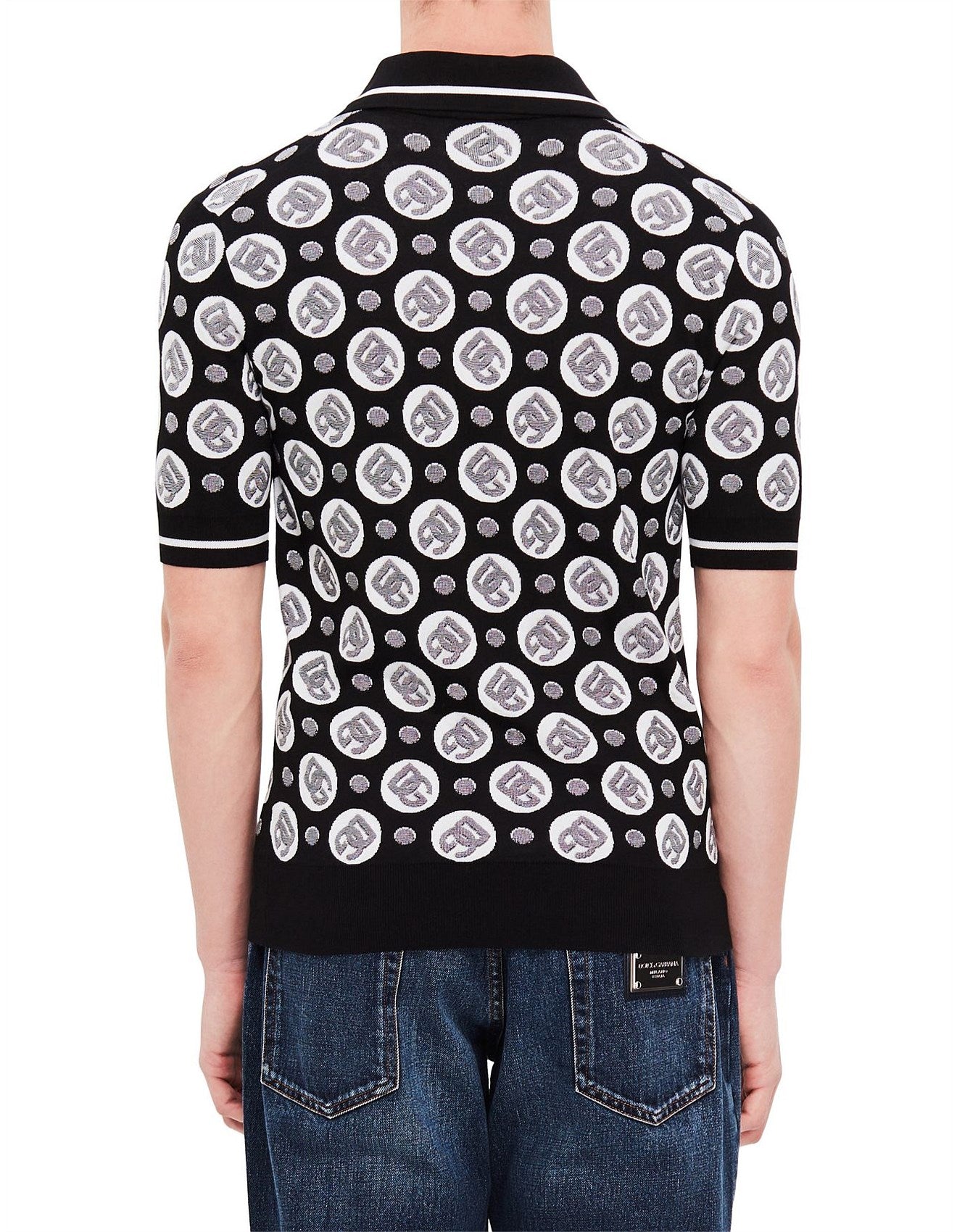 DOLCE & GABBANA
D&G COIN KNIT POLO