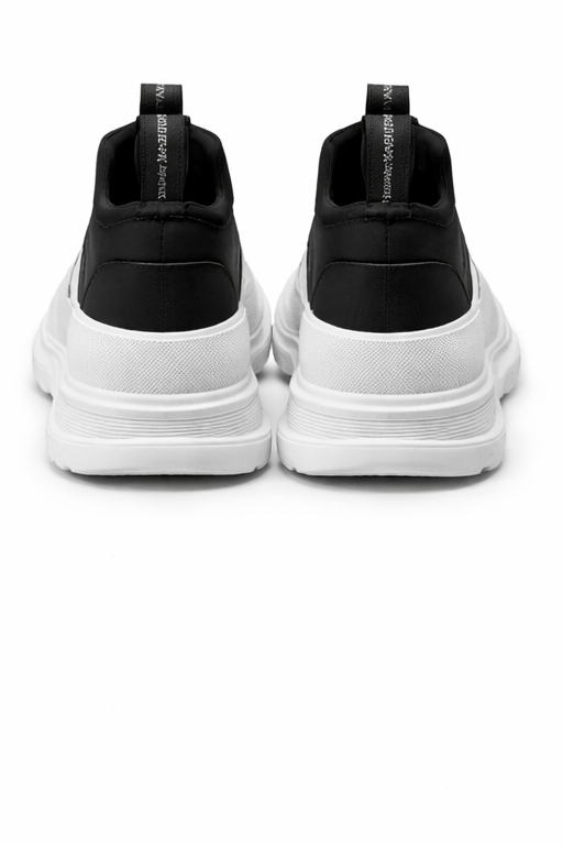 Alexander Mcqueen Moto Tread Slick Black & White