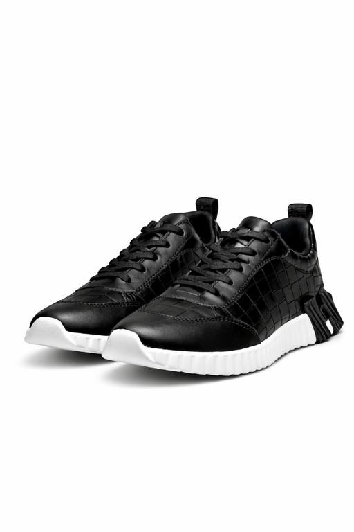 Hermes - Bouncing Sneaker Suede Matte Niloticus Crocodile