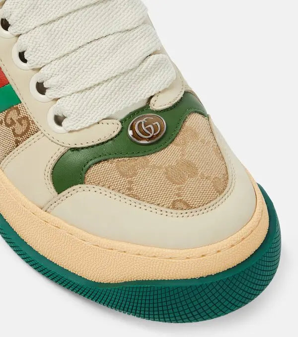 GUCCI 
Screener Leather Sneakers