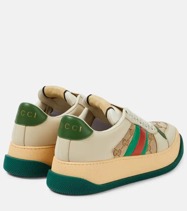 GUCCI 
Screener Leather Sneakers