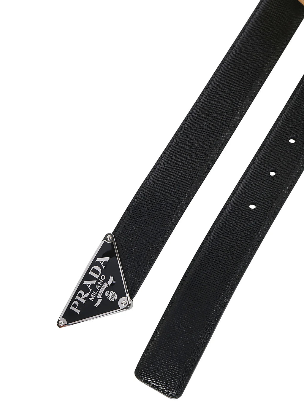 Prada
Prada Logo Plaque Buckle Belt
