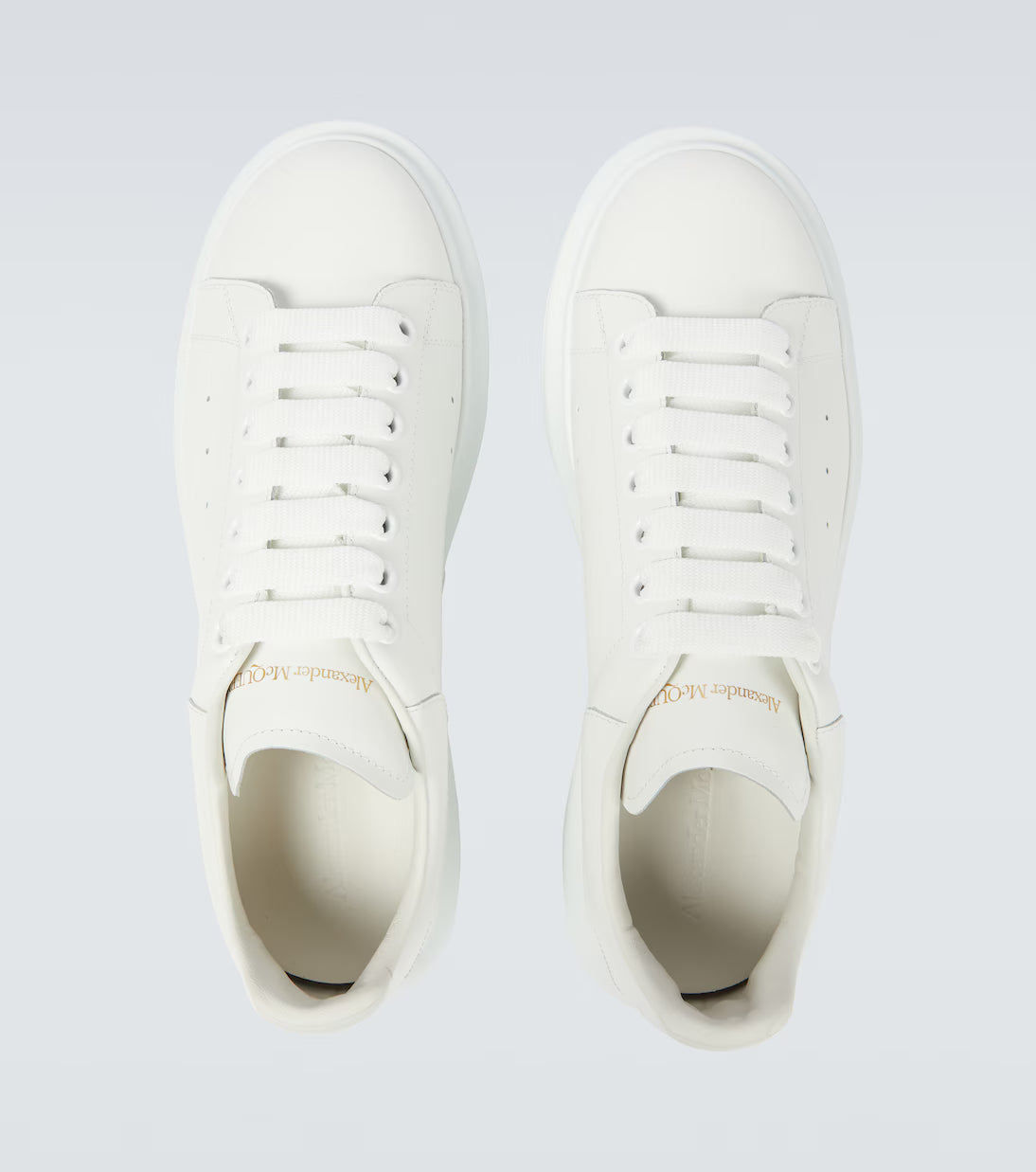 Alexander McQueen Oversized leather sneakers