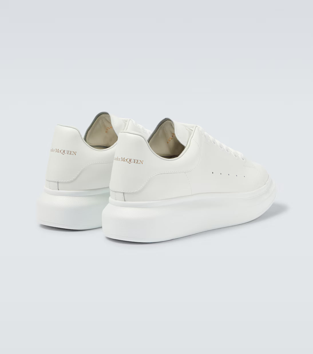 Alexander McQueen Oversized leather sneakers