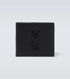 Saint Laurent - Cassandre East/West folded leather wallet