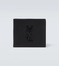 Saint Laurent - Cassandre East/West folded leather wallet
