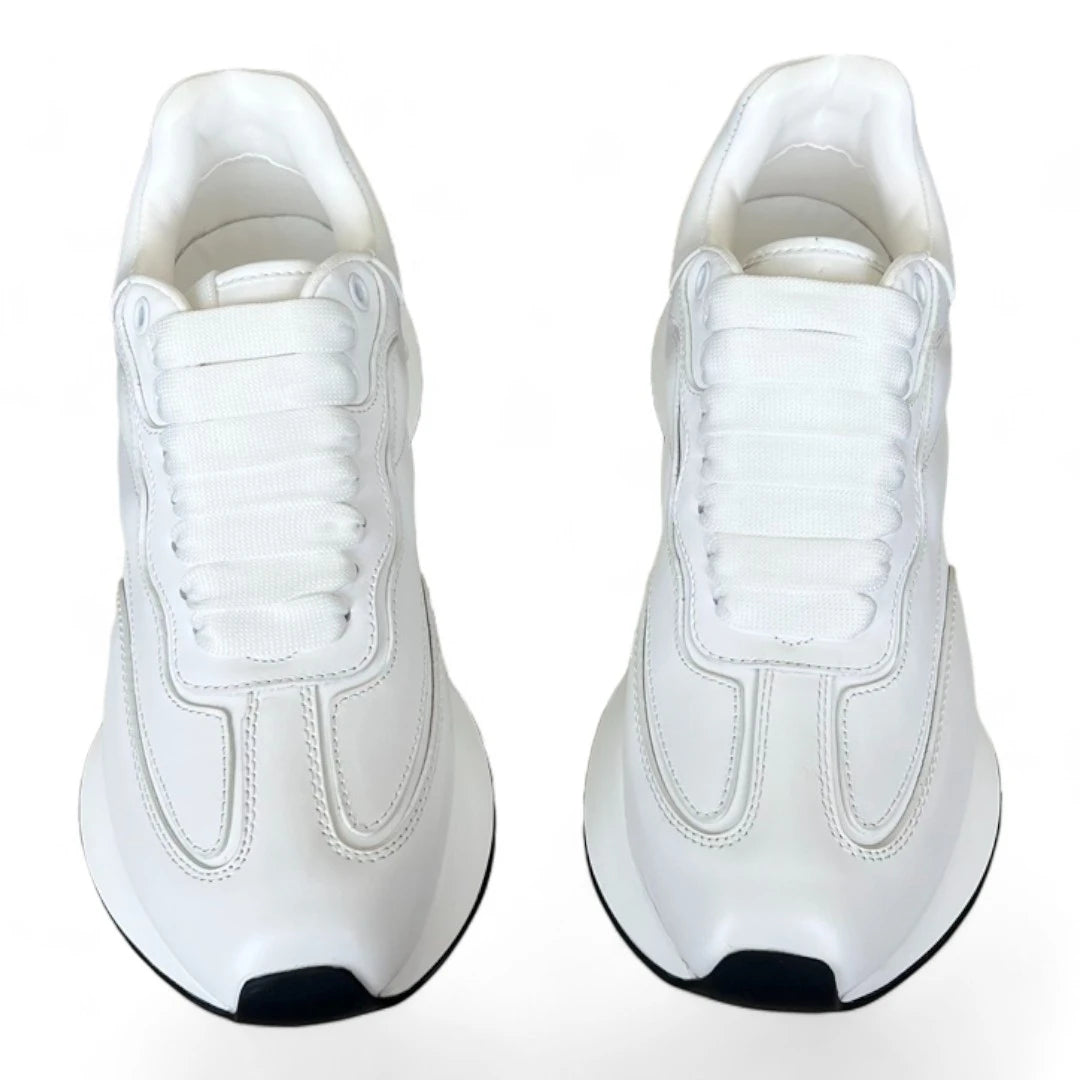 ALEXANDER MCQUEEN oversized runner white