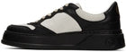Gucci Black & White Embossed Sneakers