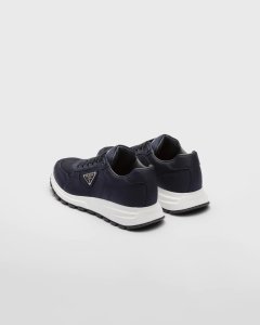 Prada Prax 01 Re-Nylon Leather Sneakers