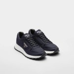 Prada Prax 01 Re-Nylon Leather Sneakers