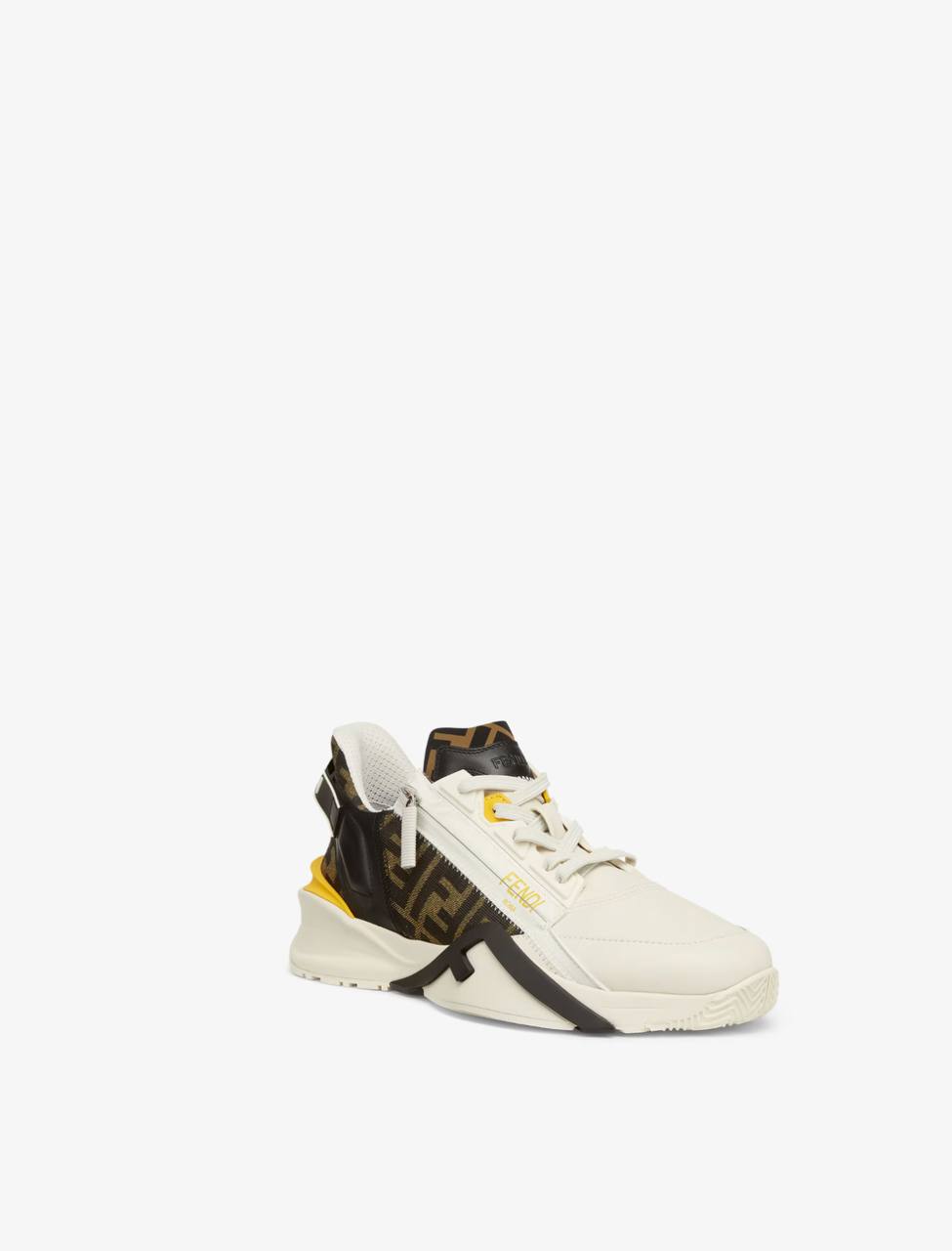 Fendi Flow Sneakers White leather low-tops
