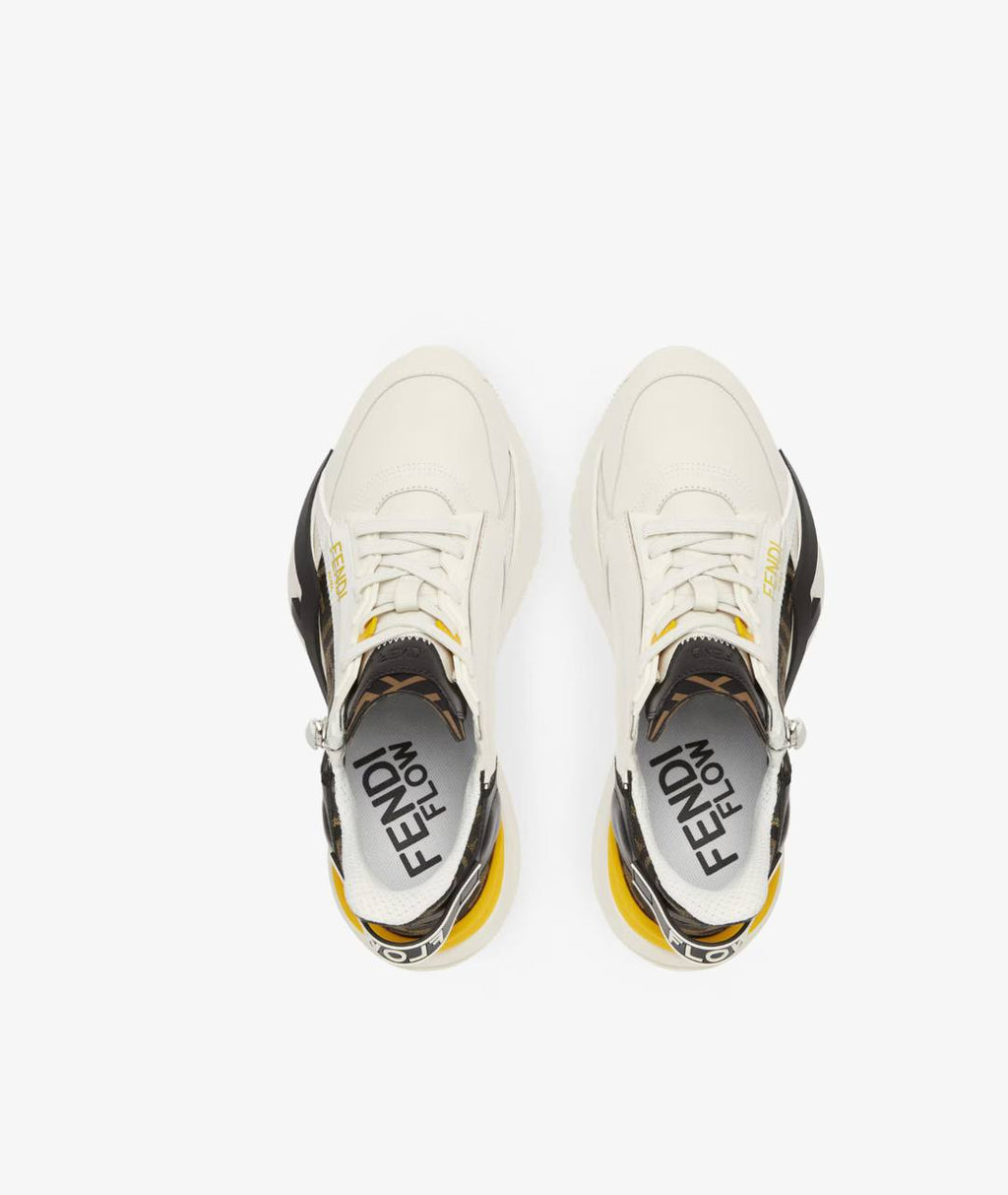 Fendi Flow Sneakers White leather low-tops