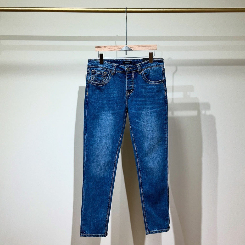 True Religion  Men Super T Rocco Slim Fit Medium Wash Jeans