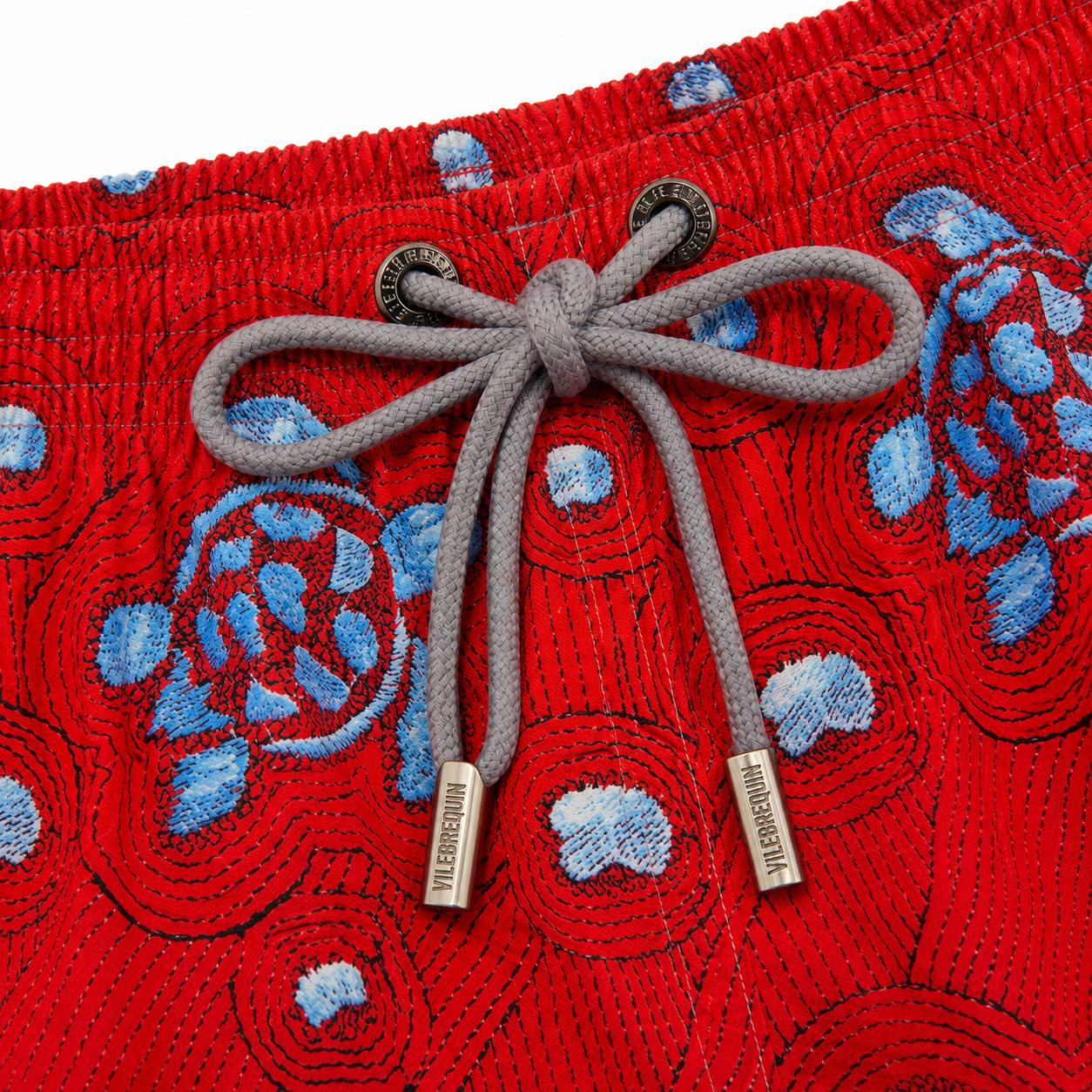 VILEBREQUIN Red Turtle Swim Shorts