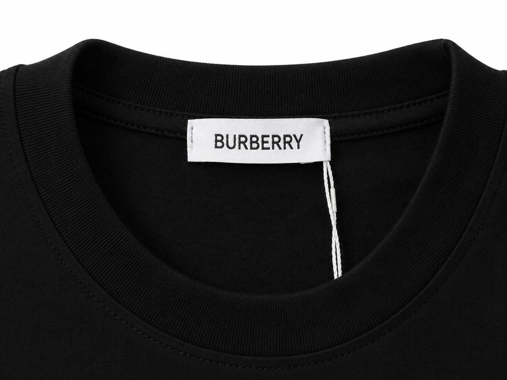 Burberry Equestrian Knight Check Cotton T-Shirt