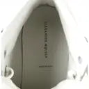 Alexander McQueen Hi Top Strap Wedge Sole Sneaker